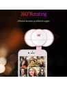 Hurtownia GSM - Lampka LED USAMS do Selfie różowy/pink ZB55D01 - USA455PNK - {ean13} - Hurt