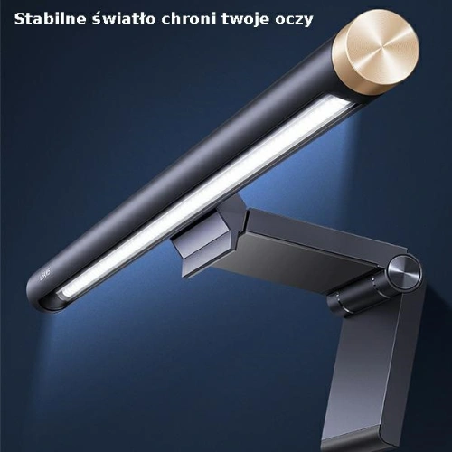 Lampka LED na monitor USAMS Starry Serie s czarny/black ZB224PMD01