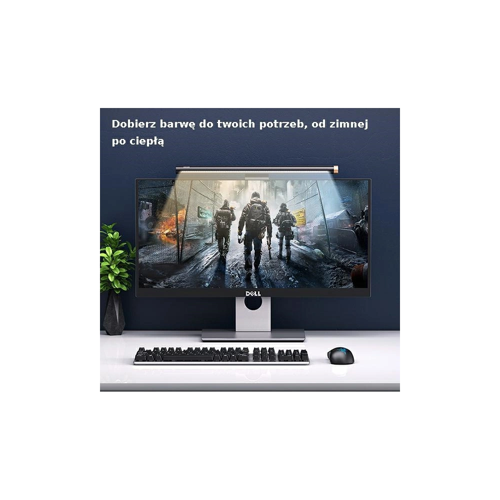 Hurtownia GSM - Lampka LED na monitor USAMS Starry Serie s czarny/black ZB224PMD01 - USA457BLK - {ean13} - Hurt
