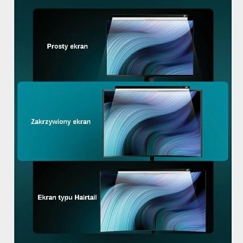 Lampka LED na monitor USAMS Usual Series czarny/black ZB179PMD01