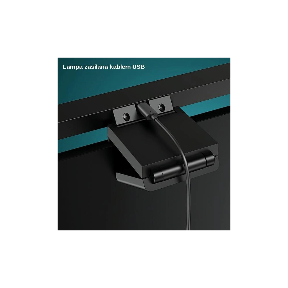 Hurtownia GSM - LED lampička na monitor USAMS Usual Series černá/black ZB179PMD01 - USA458BLK - {ean13} - Hurt