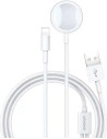Hurtownia GSM - Indukční nabíječka USAMS Apple Watch + lightning kabel 2w1 bílá/bílá CC076WH01 - USA463WHT - {ean13} - Hurt