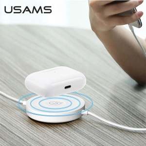 Wholesale USAMS Wireless Charger US-CC096 10W z kablem Lightning black CC96WH01 - USA468BLK - {ean13} - Hurt