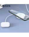 USAMS Wireless Charger US-CC096 10W z kablem Lightning black CC96WH01