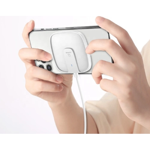 Ładowarka indukcyjna USAMS US-CD153 magnetic 15W Apple iPhone 12 series biały/white CD153DZ02