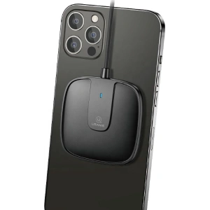 Hurtownia GSM - Ładowarka indukcyjna USAMS US-CD153 magnetic 15W Apple iPhone 12 series czarny/black CD153DZ01 - USA475BLK - {ean13} - Hurt