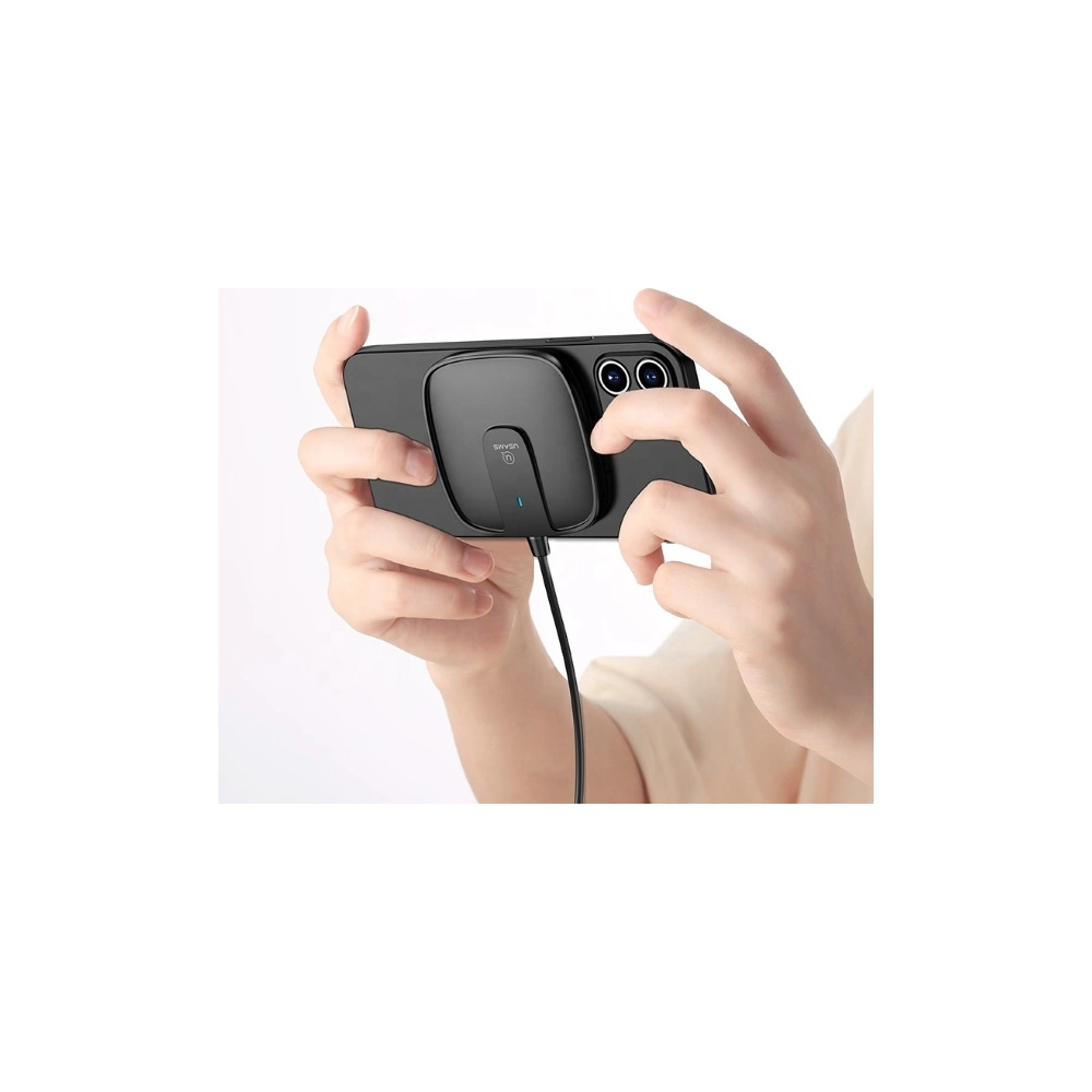 Hurtownia GSM - Indukční nabíječka USAMS US-CD153 magnetická 15W Apple iPhone 12 série černá/black CD153DZ01 - USA475BLK - {ean13} - Hurt