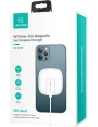Hurtownia GSM - Ładowarka indukcyjna USAMS US-CD159 magnetic W1 15W Extra-thin Apple iPhone 12 series biały/white CD159DZ02 - USA478WHT - {ean13} - Hurt