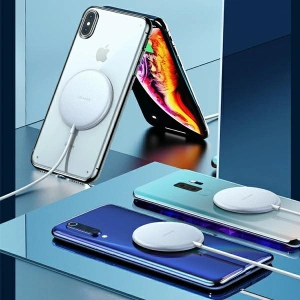 Hurtownia GSM - Ładowarka indukcyjna USAMS US-CD160 magnetic W2 15W aluminiowa Apple iPhone 12 series srebrny/silver CD160DZ01 - USA480SLV - {ean13} - Hurt