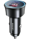 Hurtownia GSM - Ładowarka samochodowa USAMS C26 1xUSB+1xUSB-C 95W Fast Charge czarny/black CC146TC01 - USA485BLK - {ean13} - Hurt