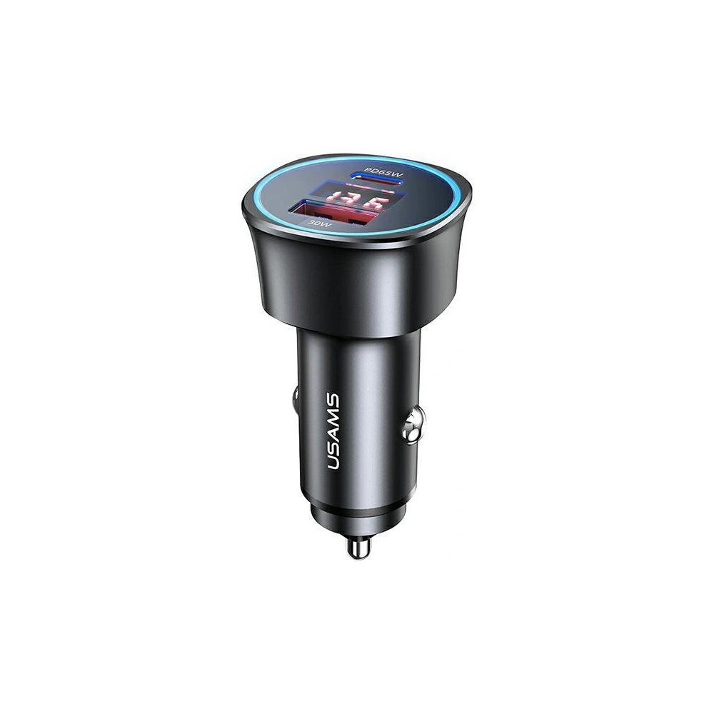 Hurtownia GSM - Automobilní nabíječka USAMS C26 1xUSB+1xUSB-C 95W Rychlé nabíjení černá/black CC146TC01 - USA485BLK - {ean13} - Hurt