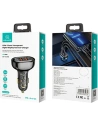 Hurtownia GSM - Automobilová nabíječka USAMS 1xUSB-C 2xUSB-A 125W rychlé nabíjení transparentní černá CC158CC01 - USA486BLK - {ean13} - Hurt