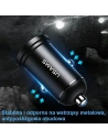 Wholesale USAMS Car Charger 2xUSB 2,4A Mini black CC114TC01 (US-CC114) - USA490BLK - {ean13} - Hurt