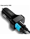 Wholesale USAMS Car Charger 2xUSB C13 2,1A black CC87TC01 - USA498BLK - {ean13} - Hurt