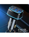 Wholesale USAMS Car Charger 2xUSB+1xUSB-C C24 80W Fast Charge white CC126TC02 (US-CC126) - USA504WHT - {ean13} - Hurt