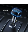 Hurtownia GSM - Automobilový nabíječ USAMS C24 2xUSB+1xUSB-C 80W Rychlé nabíjení černý/black CC126TC01 - USA505BLK - {ean13} - Hurt