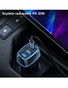 Wholesale USAMS Car Charger 2xUSB+1xUSB-C C24 80W Fast Charge black CC126TC01 (US-CC126) - USA505BLK - {ean13} - Hurt