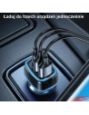 Wholesale USAMS Car Charger 2xUSB+1xUSB-C C24 80W Fast Charge black CC126TC01 (US-CC126) - USA505BLK - {ean13} - Hurt