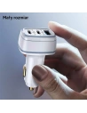 Hurtownia GSM - Automobilní nabíječka USAMS C24 2xUSB-C+1xUSB 105W Rychlé nabíjení bílá/white CC141TC02 - USA506WHT - {ean13} - Hurt