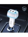 Hurtownia GSM - Automobilní nabíječka USAMS C24 2xUSB-C+1xUSB 105W Rychlé nabíjení bílá/white CC141TC02 - USA506WHT - {ean13} - Hurt