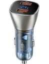 Hurtownia GSM - Ładowarka samochodowa USAMS C29 45W 2xUSB-A Fast Charge jasno złoty/light gold CC154CC01 - USA509GLD - {ean13} - Hurt