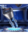 Hurtownia GSM - Ładowarka samochodowa USAMS C29 72W USB-A/USB-C Fast Charge jasno złoty/light gold CC155CC01 - USA510GLD - {ean13} - Hurt