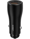 Ładowarka samochodowa USAMS C6 USB+USB-C 18W 5V-3A QC3.0 Qualcom+PD 5,4A Fast Charge czarny/black CC53GC01