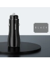 Hurtownia GSM - Automobilová nabíječka USAMS C6 USB+USB-C 18W 5V-3A QC3.0 Qualcom+PD 5,4A Rychlé nabíjení černá/black CC53GC01 - USA515BLK - {ean13} - Hurt