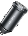 Ładowarka samochodowa USAMS C14 USB-C 18W 5V-3A PD3.0 Fast Charge szary/grey CC95GC02