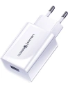 Síťová nabíječka USAMS T22 1xUSB 18W 3A QC3.0 Rychlé nabíjení bílá/white CC83TC01