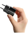 Wholesale USAMS Wall Charger 1xUSB-C T36 mini 20W PD3.0 Fast Charging black CC124TC01 (US-CC124) - USA527BLK - {ean13} - Hurt