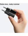 Wholesale USAMS Wall Charger 1xUSB-C T36 mini 20W + cable USB-C-Lightning black PD3.0 Fast Charging XFKXLOGTL01 (US-CC124+US-SJ484) - USA529BLK - {ean13} - Hurt