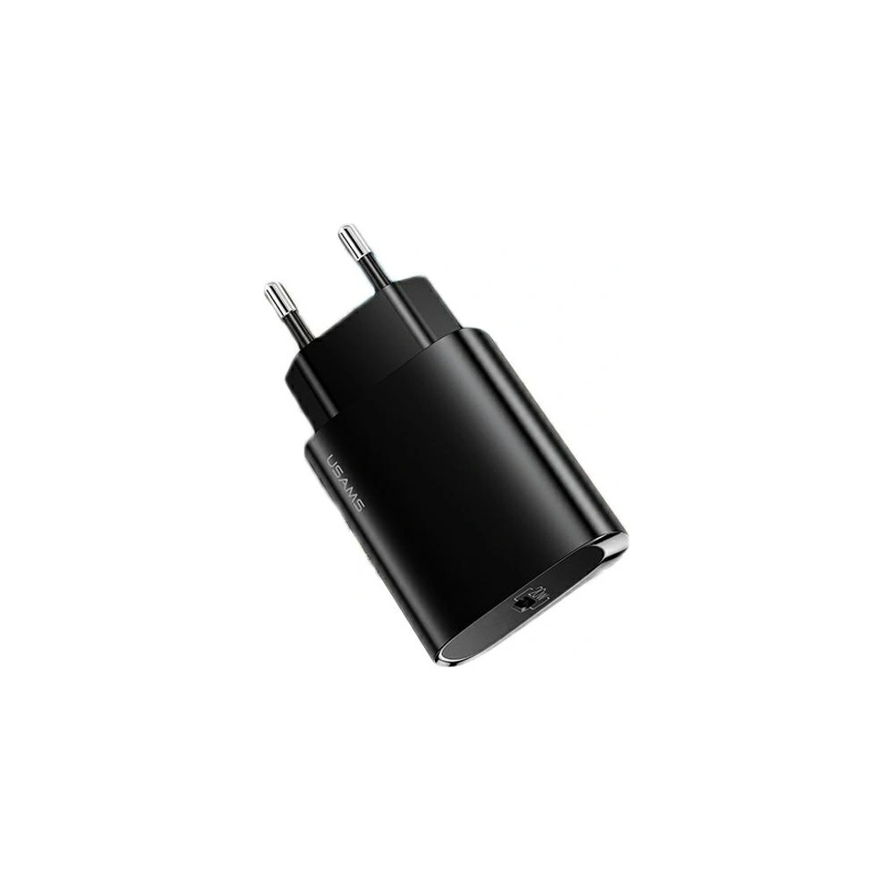 Hurtownia GSM - Síťová nabíječka USAMS T39 1xUSB-C 20W PD3.0 Rychlé nabíjení černá/black CC131TC01 - USA531BLK - {ean13} - Hurt