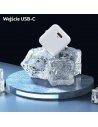 Hurtownia GSM - Ładowarka sieciowa USAMS T45 1xUSB-C 30W PD3.0 +QC3.0 Fast Charging +kabel U63 USB-C/Lightning biały/white UXTZH02 - USA536WHT - {ean13} - Hurt