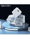 Wholesale USAMS Wall Charger 1xUSB-C T45 mini 30W PD3.0 Fast Charging black CC148TC01 (US-CC148) - USA539BLK - {ean13} - Hurt