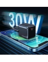 Hurtownia GSM - Ładowarka sieciowa USAMS T45 mini 1xUSB-C 30W PD3.0 Fast Charging czarny/black CC148TC01 - USA539BLK - {ean13} - Hurt