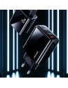 Hurtownia GSM - Ładowarka sieciowa USAMS T40 1xUSB-C+1xUSB 20W LED PD3.0 +QC3.0 Fast Charging czarny/black CC133TC01 - USA543BLK - {ean13} - Hurt