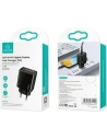 Hurtownia GSM - Ładowarka sieciowa USAMS T40 1xUSB-C+1xUSB 20W LED PD3.0 +QC3.0 Fast Charging czarny/black CC133TC01 - USA543BLK - {ean13} - Hurt