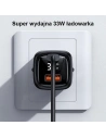 Hurtownia GSM - Ładowarka sieciowa USAMS T46 1xUSB-C+1xUSB 33W PD3.0 +QC3.0 Fast Charging czarny/black CC152TC01 - USA547BLK - {ean13} - Hurt