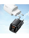 Hurtownia GSM - Síťová nabíječka USAMS T46 1xUSB-C+1xUSB 33W PD3.0 +QC3.0 Rychlé nabíjení černá/black CC152TC01 - USA547BLK - {ean13} - Hurt