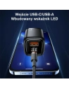 Hurtownia GSM - Síťová nabíječka USAMS T46 1xUSB-C+1xUSB 33W PD3.0 +QC3.0 Rychlé nabíjení černá/black CC152TC01 - USA547BLK - {ean13} - Hurt