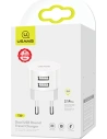 Hurtownia GSM - Ładowarka sieciowa USAMS T20 2xUSB 2,1A round biały/white Fast Charging CC80TC01 - USA558WHT - {ean13} - Hurt