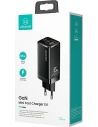 Hurtownia GSM - Ładowarka sieciowa USAMS MT T33 2xUSB-C+USB GaN 65W PD Fast Charging czarny/black CC110TC01 - USA564BLK - {ean13} - Hurt