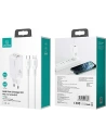 Hurtownia GSM - Ładowarka sieciowa USAMS MT T33 2xUSB-C+USB GaN 65W PD + kabel USB-C-Lightning 30W Fast Charging biały/white MTXLOGTL02 - USA565WHT - {ean13} - Hurt