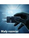 Hurtownia GSM - Síťová nabíječka USAMS T41 USB-C+USB GaN 47W PD+QC Rychlé nabíjení černá/black CC137TC01 - USA570BLK - {ean13} - Hurt