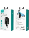 Hurtownia GSM - Ładowarka sieciowa USAMS T41 USB-C+USB GaN 47W PD+QC Fast Charging czarny/black CC137TC01 - USA570BLK - {ean13} - Hurt