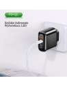 Hurtownia GSM - Ładowarka sieciowa USAMS T23 USB+USB-C 18W 3,2A QC3.0+PD3.0 Fast Charging czarny/black CC85TC01 - USA571BLK - {ean13} - Hurt