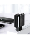 Hurtownia GSM - Ładowarka sieciowa USAMS T23 USB+USB-C 18W 3,2A QC3.0+PD3.0 Fast Charging czarny/black CC85TC01 - USA571BLK - {ean13} - Hurt