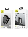 Hurtownia GSM - Ładowarka sieciowa USAMS T23 USB+USB-C 18W 3,2A QC3.0+PD3.0 Fast Charging czarny/black CC85TC01 - USA571BLK - {ean13} - Hurt