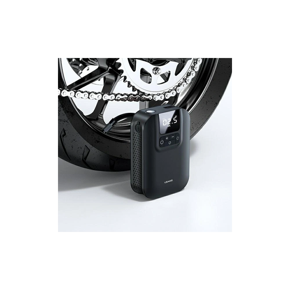 Hurtownia GSM - Mini pumpa USAMS US-ZB215 Air Car Pump 5000mAh CQBZB21501 - USA572 - {ean13} - Hurt